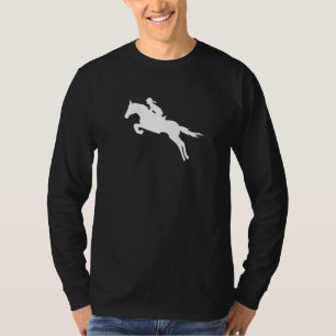 Cute English Riding Hunter Jumper Girl Riding Hors T-Shirt