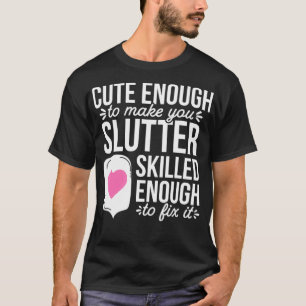 Cute Enough Speech Language Pathology SLP Therapis T-Shirt