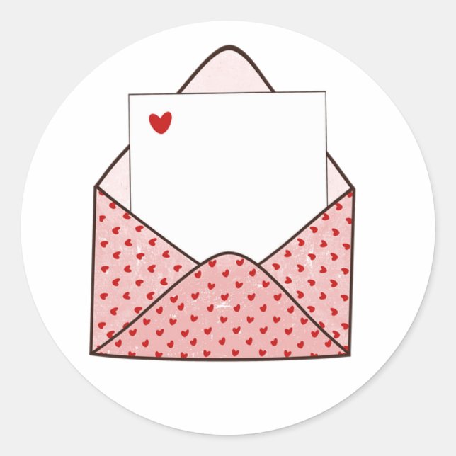 Cute envelope sticker (Front)