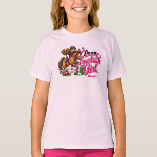 Cute Equestrian Girl T-Shirt