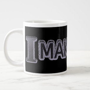 Cute Expression Design "Make Sense" Buy Now Large Coffee Mug