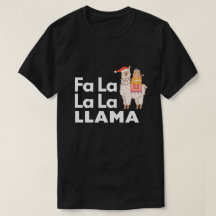 Cute FA LA LA LLAMA Christmas Shirt