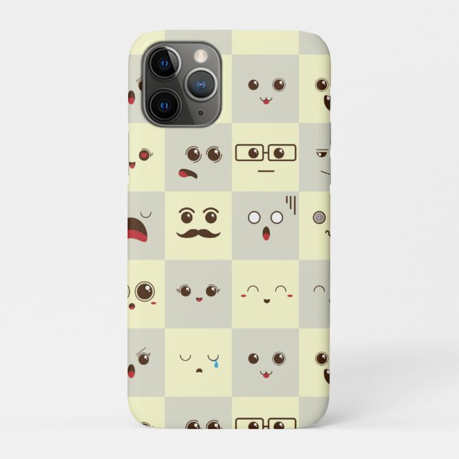 Cute face Case-Mate iPhone case (Back)