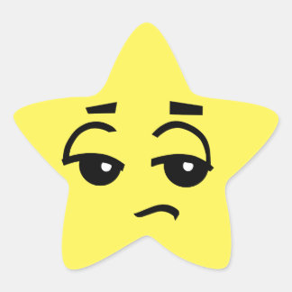 CUTE FACE STAR STICKERS