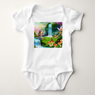 Cute Fairies Baby Bodysuit