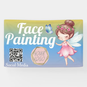 Cute Fairies Facepainter Artist Banner