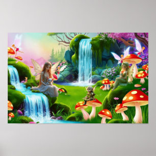 Cute Fairies Poster
