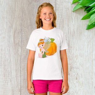 Cute Fairy And A Pumpkin T-Shirt