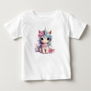 Cute Fairy Baby Unicorn Sparkling Fantasy T-Shirt