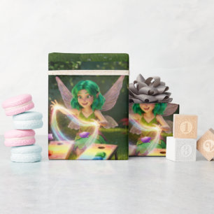 Cute Fairy Bridal Shower Wrapping Paper