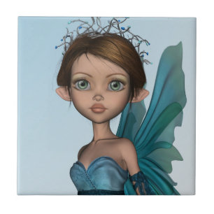 Cute Fairy Ceramic Tile