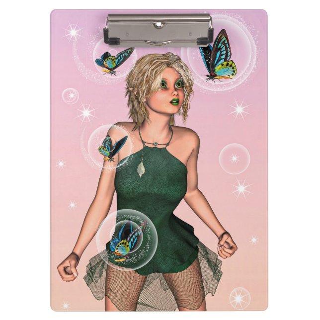 Cute Fairy Clipboard (Front)