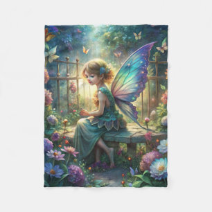 Cute Fairy Fleece Blanket