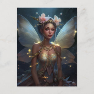 Cute Fairy Girl Fantasy Art Postcard