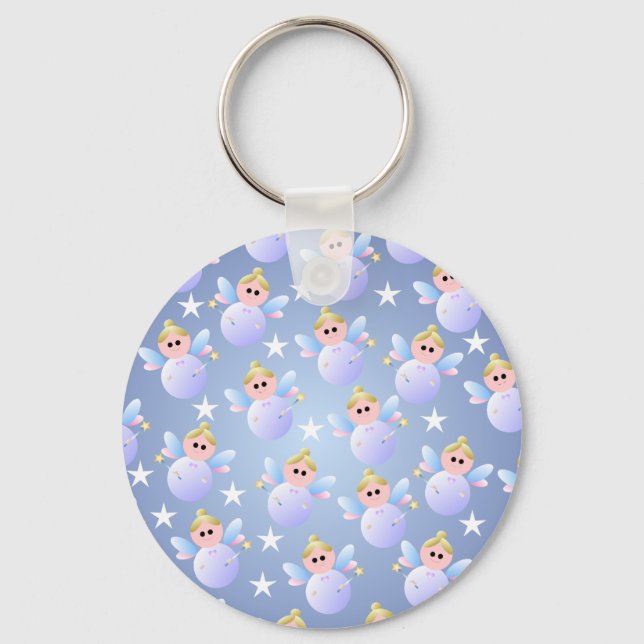 Cute Fairy Godmother Keychain (Front)