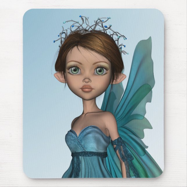 Cute Fairy Mouse Pad (Front)