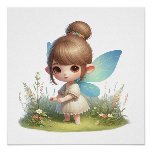 Cute Fairy Poster (Front)