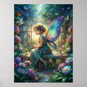 Cute Fairy  Poster
