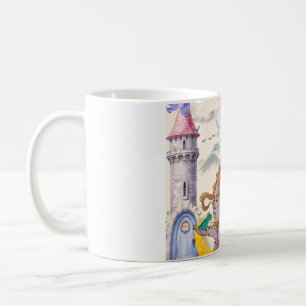 Cute Fairy Princess Castle Ceramic Coffee Mug