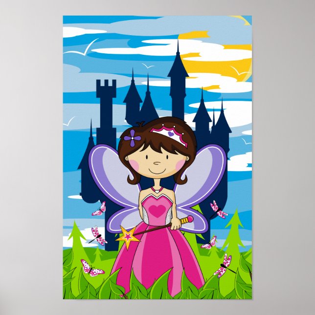 Cute Fairy Princess Poster (Front)