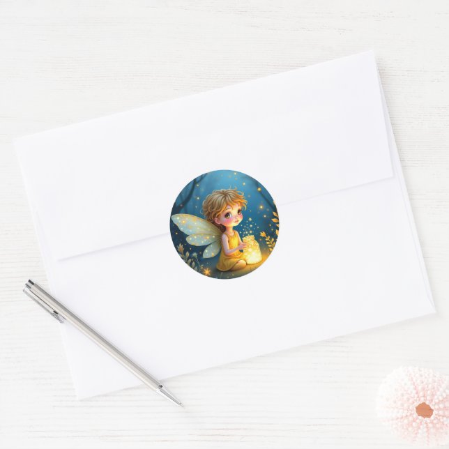 Cute Fairy Sticker (Envelope)