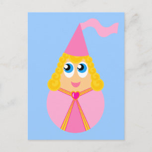 Cute Fairy Tale Princess Postcard