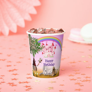 Cute Fairy-Themed Party Cups