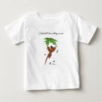 Cute Fairy Wirth Brown Wings Babys T-Shirt