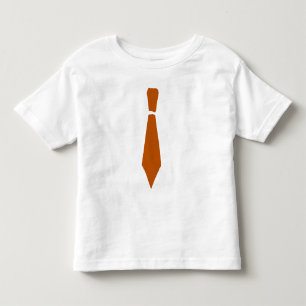 Cute Fake Tie Halloween Toddler T-Shirt