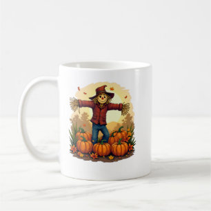 Cute Fall Colours Halloween Thanksgiving Tee Coffee Mug