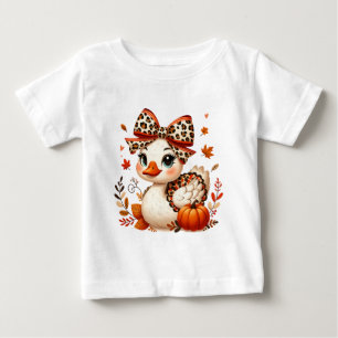 Cute Fall Goose Baby T-Shirt