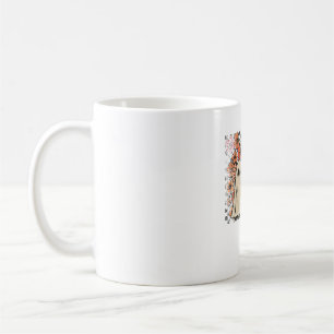 Cute Fall Highland Cow Ghost Halloween Coffee Mug