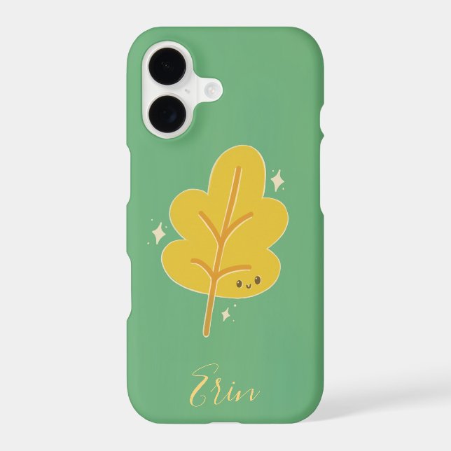 Cute Fall Leaf  (Back)