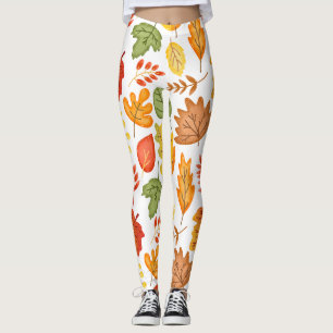 Cute Fall leaves  Leggings
