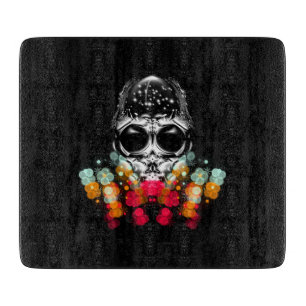 Cute Fall Spider with Dewdrop Hat Cutting Board