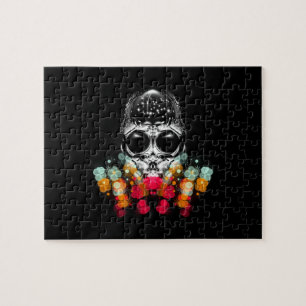 Cute Fall Spider with Dewdrop Hat Jigsaw Puzzle