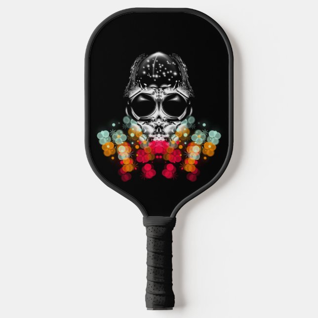 Cute Fall Spider with Dewdrop Hat Pickleball Paddle (Front)