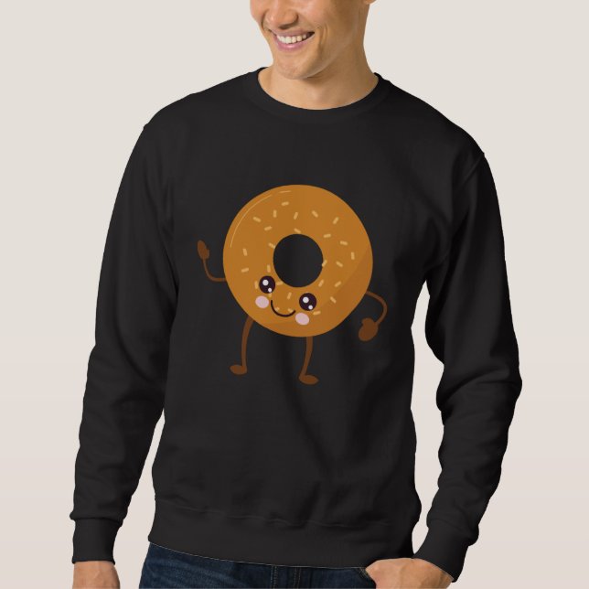 Cute Family and Couple Matching Coffee Bean Loves  Sweatshirt (Front)