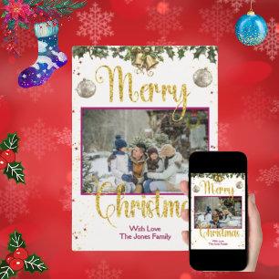 Cute Family Christmas Card
