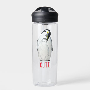 Cute family of emperor penguins T-Shirt Water Bottle