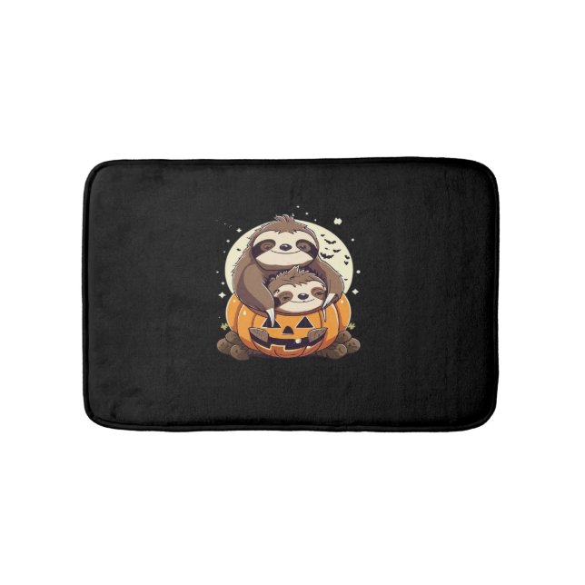 Cute family of sloths Essential T-Shirt Bath Mat (Front)