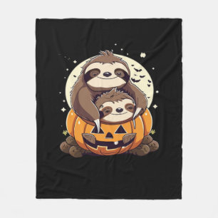 Cute family of sloths Essential T-Shirt Fleece Blanket