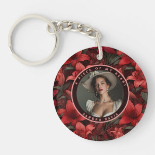 Cute family photo keychain Photo Lilies