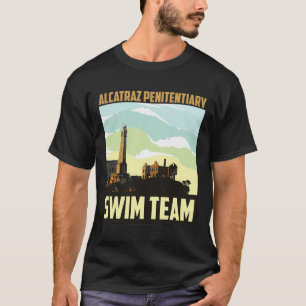 Cute Fancy Alcatraz Penitentiary Swim Team Hoodie T-Shirt