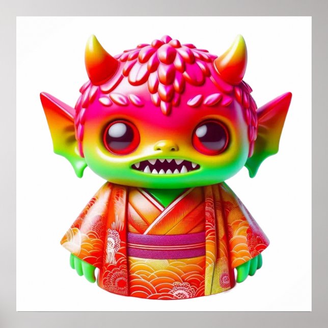 Cute Fantasy Doll Poster Wall Art for Stylish Cosy (Front)