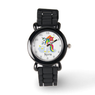 Cute fantasy unicorn add name watch