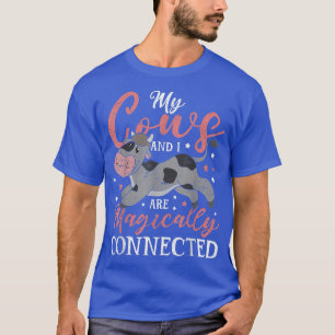 Cute Farm Animal Cow Lover Farming Farmer Funny Co T-Shirt