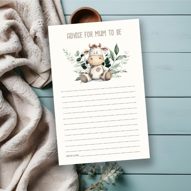 Cute Farm Cow Foliage Books For Baby Shower (Creator Uploaded)