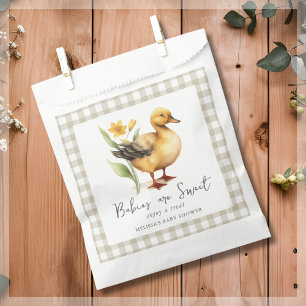 Cute Farm Duck Baby Shower Favour Bag