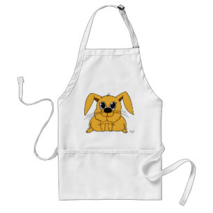 Cute Fat Bunny Apron